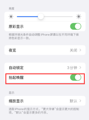 江阳苹果授权维修站分享iPhone轻点无法唤醒怎么办