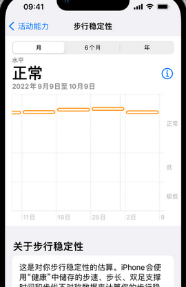 江阳iPhone手机维修如何在iPhone开启'步行稳定性通知'