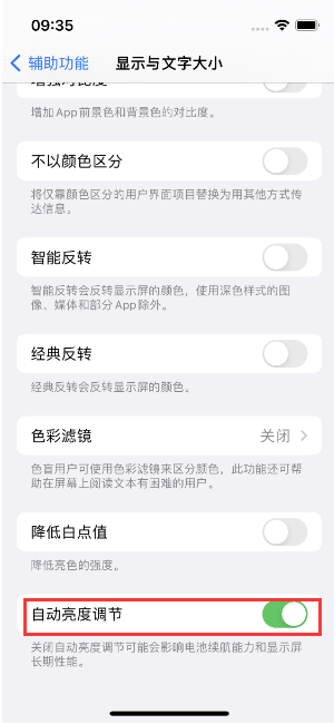 江阳苹果15维修店分享iPhone 15 Pro系列屏幕亮度 